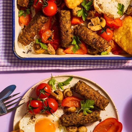 Gosh! Mushroom, Wild Garlic & Chia Seed Sausages
