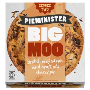 Pieminister BIG Moo Pie with British Beef Steak & Ale