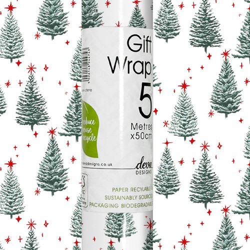 Christmas Trees Rollwrap