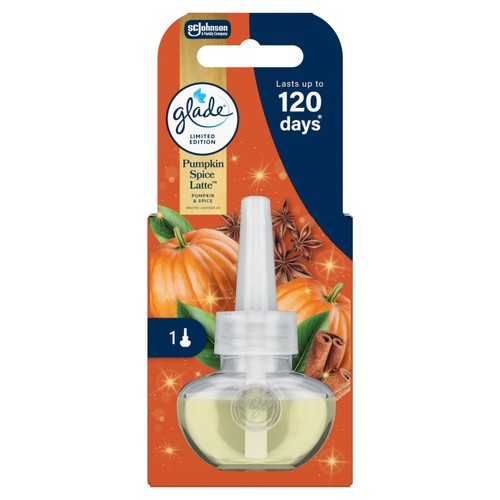 Glade Plug In Refill, Electric Scented Oil, Pumpkin Spice Latte