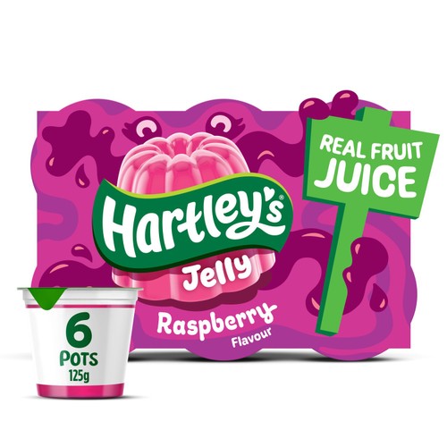 Hartley's Raspberry Jelly Pot Multipack