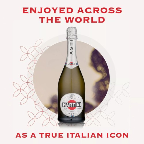 Asti Martini Sparkling Italian Wine