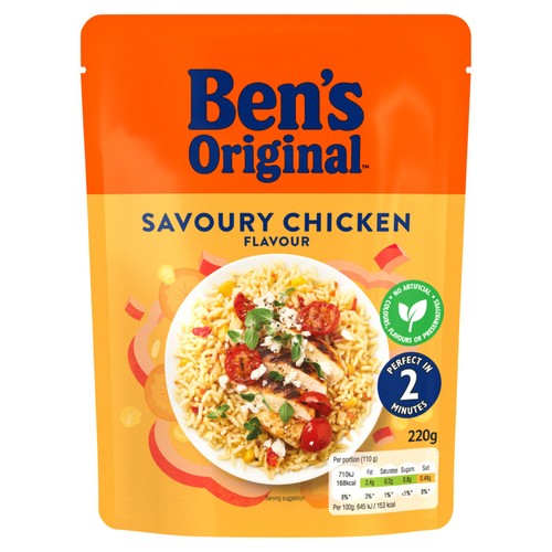 Ben's Original Savoury Chicken Microwave Rice