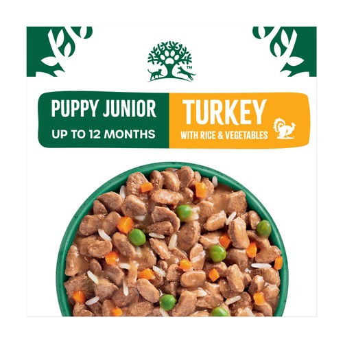James Wellbeloved Puppy Wet Dog Food Turkey in Gravy Pouch 12 x 90g
