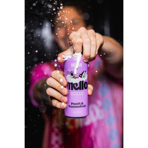 Mello Peach & Passionfruit, Alcohol Free 0.0%, 4x330ml
