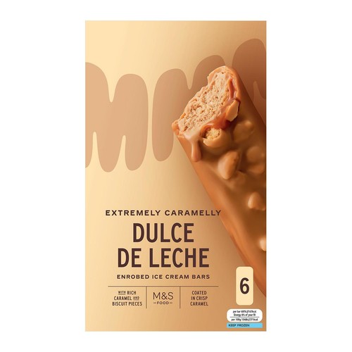 M&S Dreamy Dulce De Leche Bars