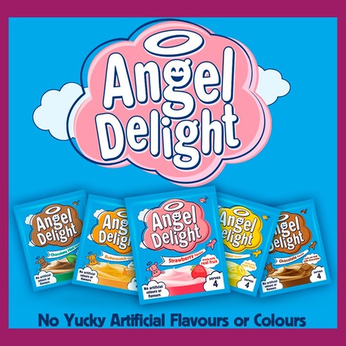 Angel Delight Strawberry Instant Dessert Mix