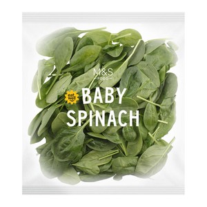 M&S Baby Spinach Washed & Ready to Cook