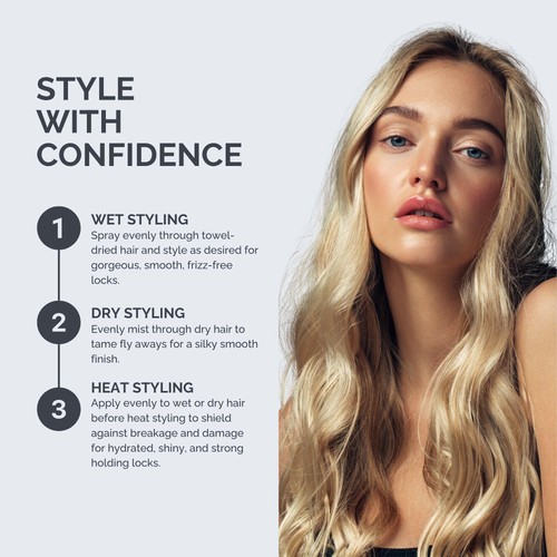 FUL Styling Spray Heat Protectant & Volumising Mist