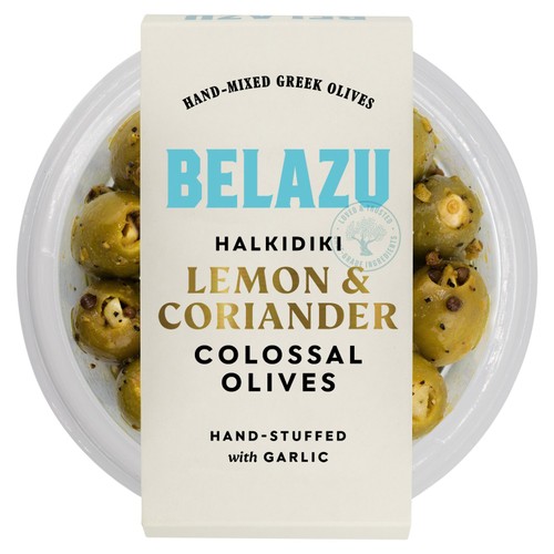 Belazu Preserved Lemon and Coriander Halkidiki Olives 
