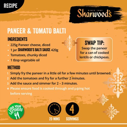 Sharwood's Balti Indian Curry Sauce