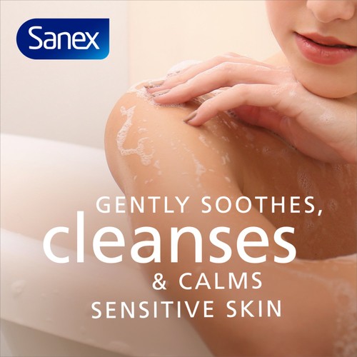 Sanex Expert Skin Health Sensitive Soothing Bubble Bath Soak