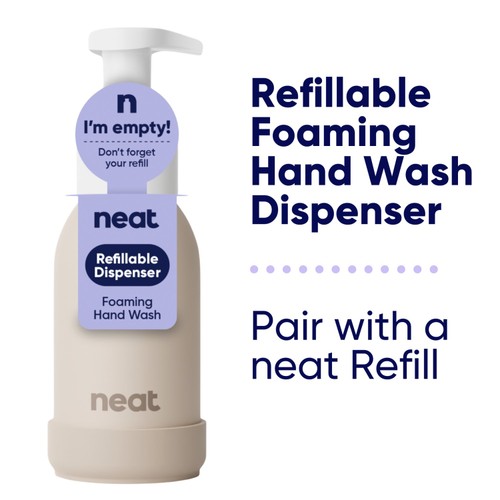 Neat Refillable Foaming Hand Wash Bottle Stone