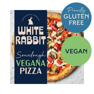 White Rabbit 440g Gluten Free Sourdough Vegan Pizza
