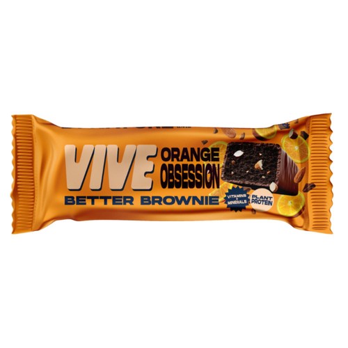 Vive Vegan Better Brownie- Orange Obsession, 40g