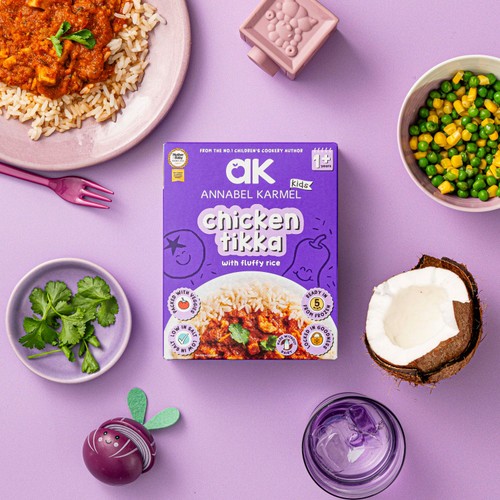 Annabel Karmel Frozen Chicken Tikka with fluffy rice