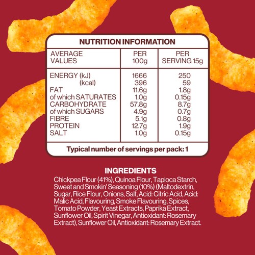 Hippeas Chickpea Puffs - Sweet & Smokin' Multipack
