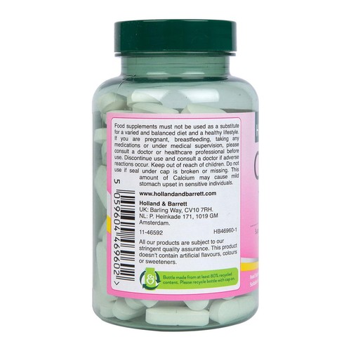 Holland & Barrett Calcium + Magnesium & Vitamin D