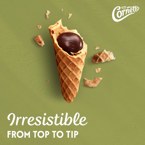 Cornetto MAX Pistachio Ice Cream Cones