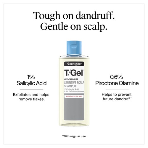 Neutrogena T-Gel Anti-Dandruff Sensitive Scalp Shampoo