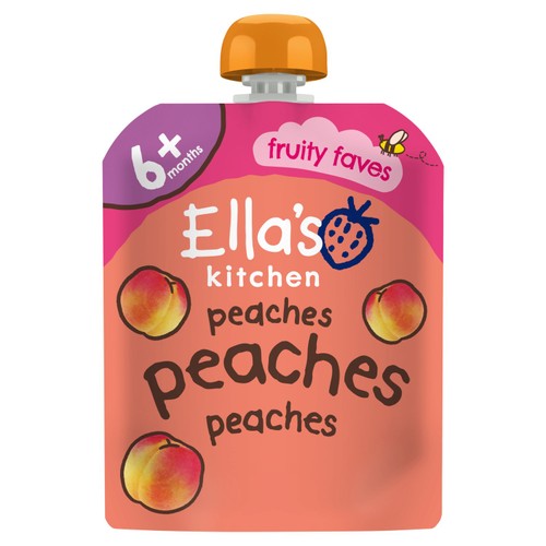 Ella's Kitchen Peaches First Tastes Baby Food Pouch 6+ Months