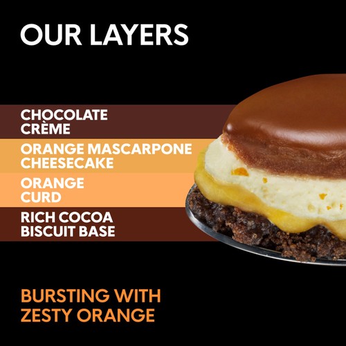 Gu Jaffa & Chocolate Cheesecake Dessert