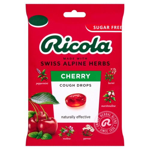 Ricola Cherry Cough Drops Bag