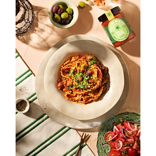 Isle of Wight Tomato, Capers & Olives Sauce