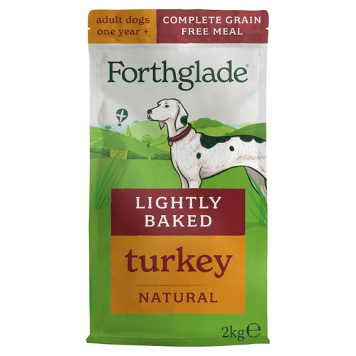 Forthglade Lightly Baked Dry Dog Food Turkey with Sweet Potato