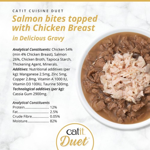 Catit Duet Salmon with Chicken