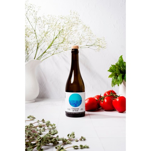 Citizens of Soil Organic Greek Extra Virgin Olive Oil Bottle
