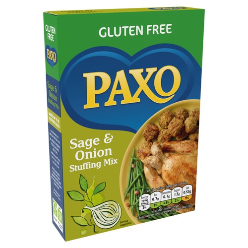 Paxo Gluten Free Sage & Onion Stuffing Mix