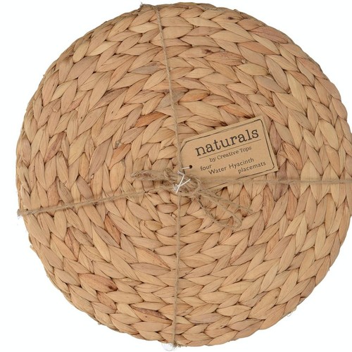 Creative Tops Water Hyacinth Round Placemats