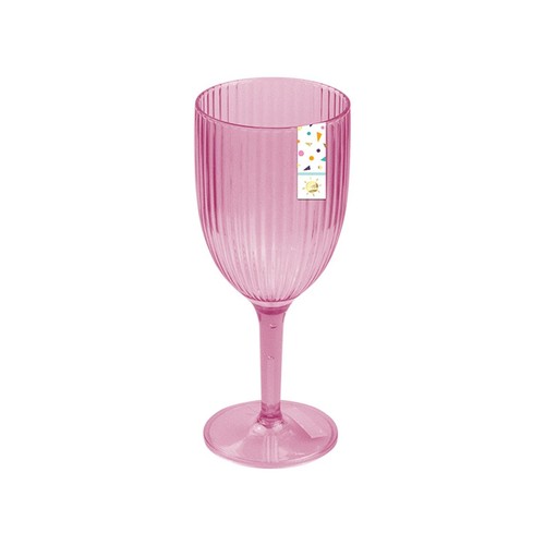 Summer Days Summer Pink Wine Glass