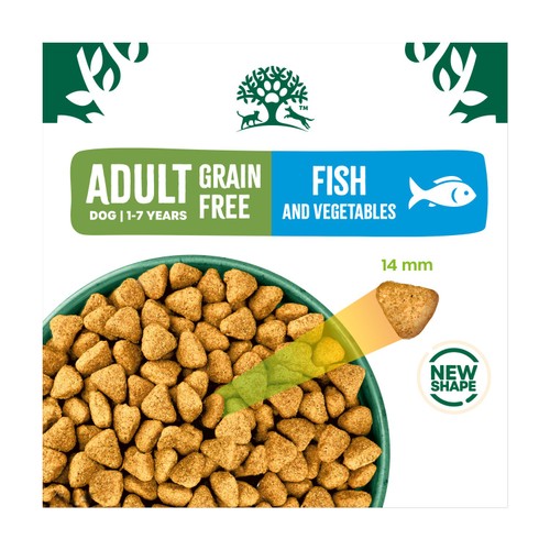 James Wellbeloved Grain Free Adult Dry Dog Food Fish & Veg