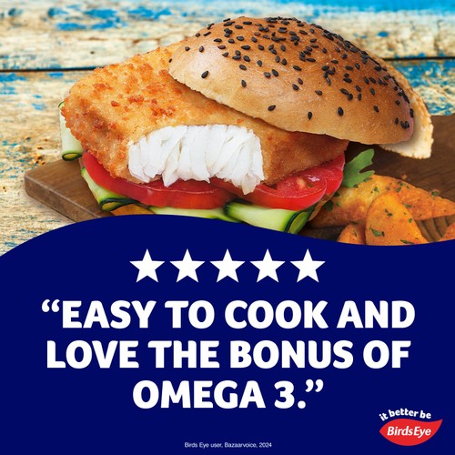 Birds Eye 2 MSC Breaded Omega 3 Fish Burgers 