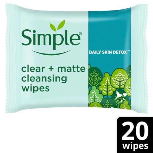 Simple Wipes Daily Detox Matte