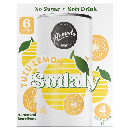 Sodaly Yuzu Lemon Multipack