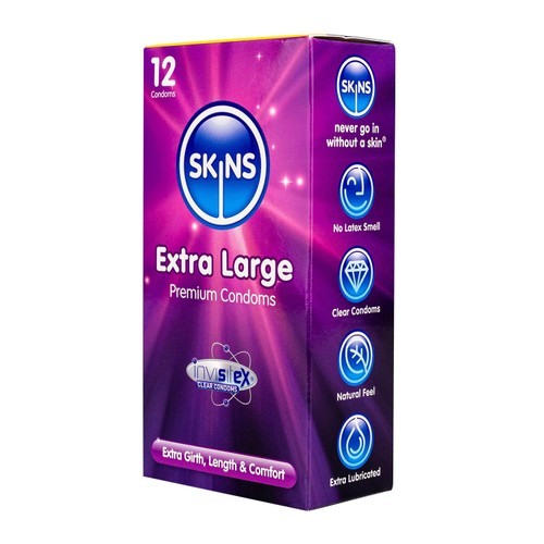 Skins Extra Large Condoms 