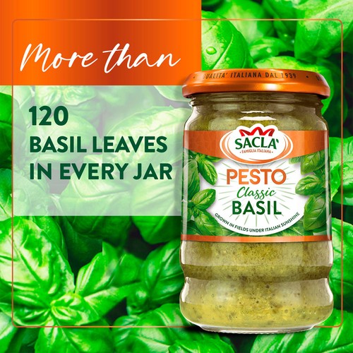 Sacla' Classic Basil Pesto