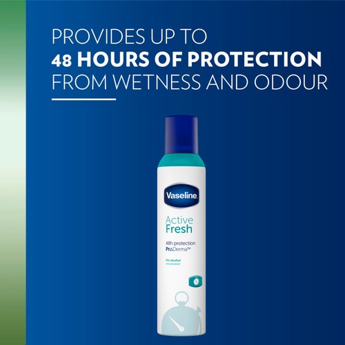 Vaseline Active Fresh Spray Anti-Perspirant Deodorant