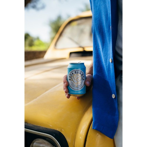 Rosa Blanca Premium Lager Beer Cans