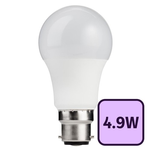 TCP LED Classic 470L B22 4.9W Warm White