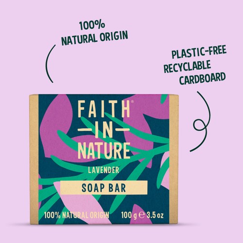 Faith in Nature Lavender Pure Hand Made Soap Bar