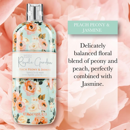 Baylis & Harding Royale Garden Peach Peony & Jasmine Body Wash