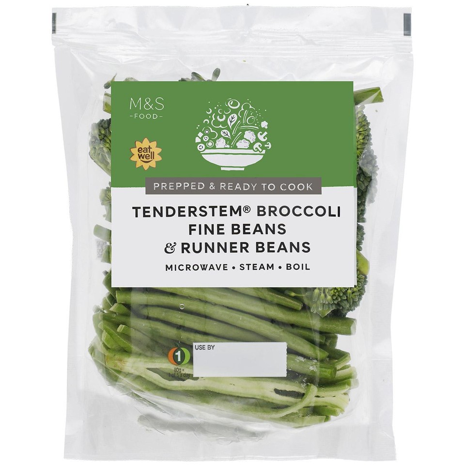 M&S Tenderstem Broccoli, Fine Beans & Runners Beans - Ocado