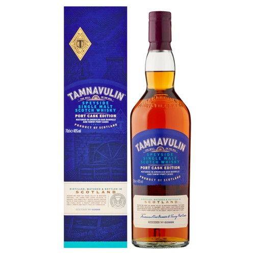 Tamnavulin Speyside Single Malt Scotch Whisky Port Cask Edition