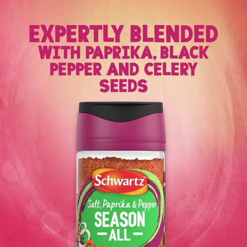 Schwartz Salt, Paprika & Pepper Season All Seasoning Jar