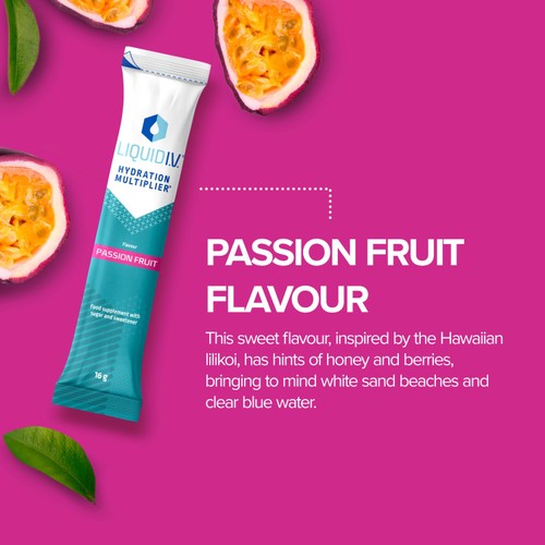 LIQUID IV Hydration PassionFruit Electrolytes