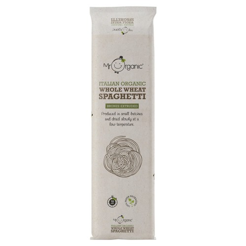 Mr Organic Italian Whole Wheat Spaghetti Pasta